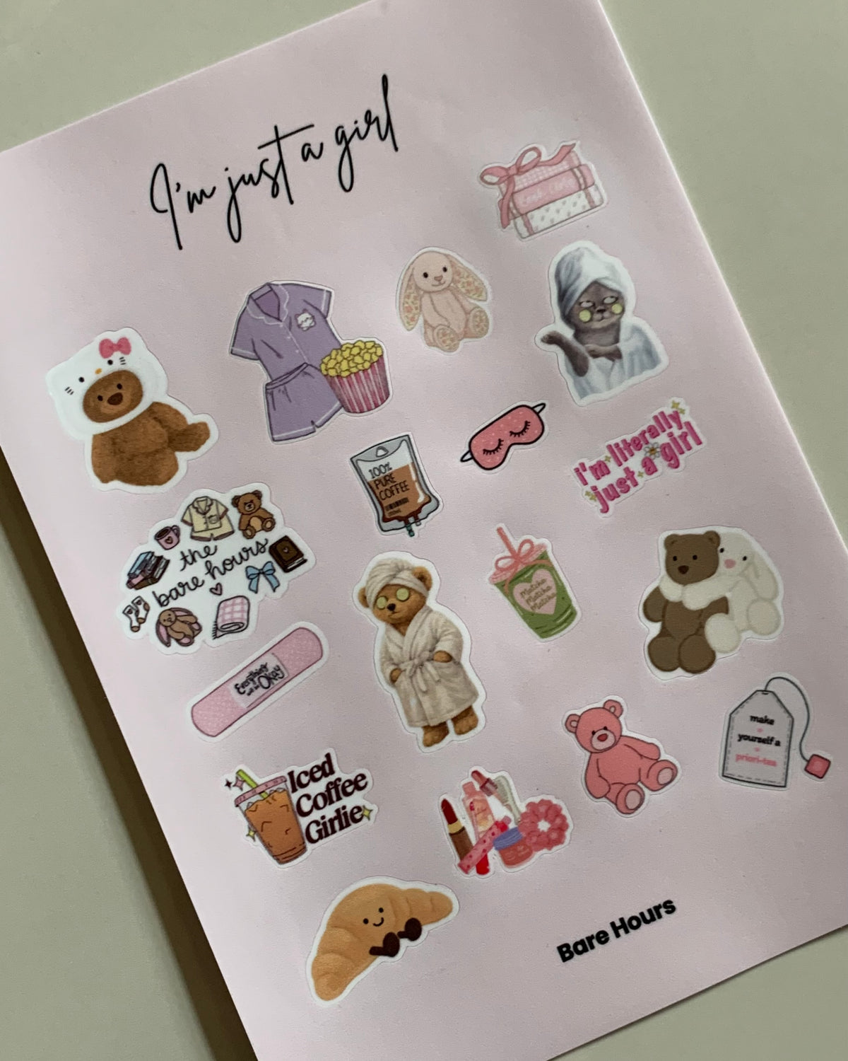 Sticker sheet