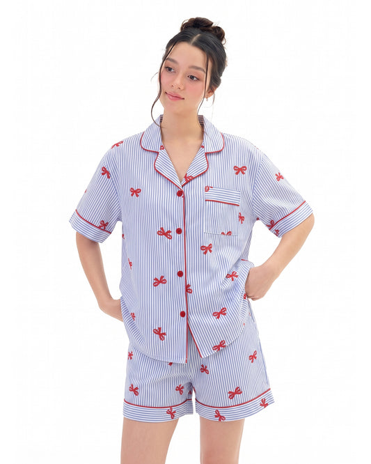 Red Ribbon 3 Piece Set