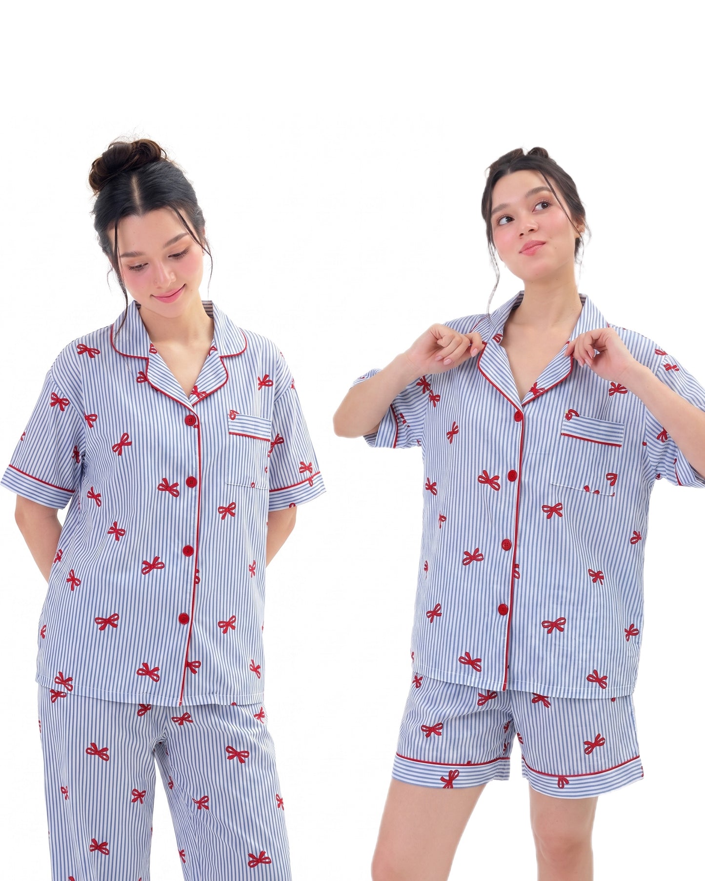 Red Ribbon 3 Piece Set