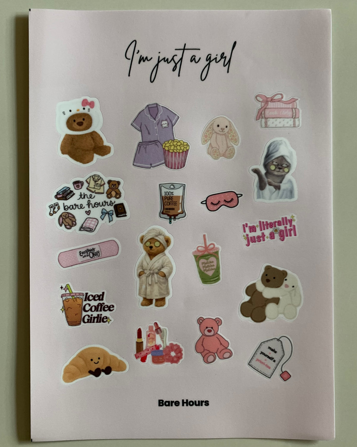 Sticker sheet