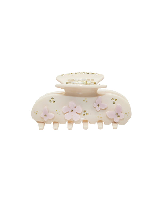 Pink Blossom Clip