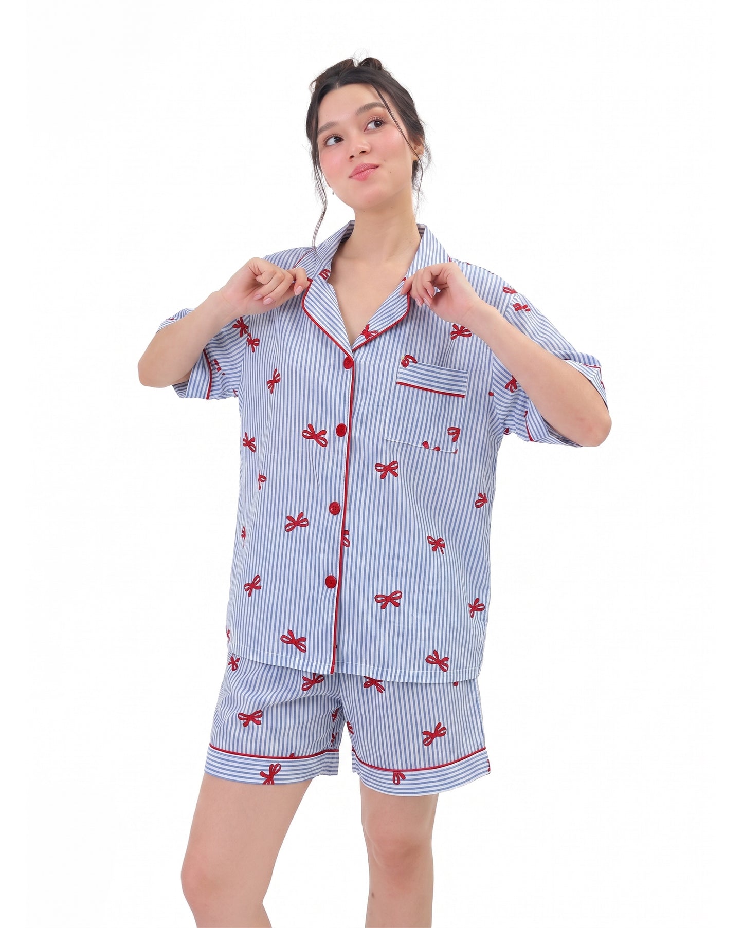 Red Ribbon 3 Piece Set